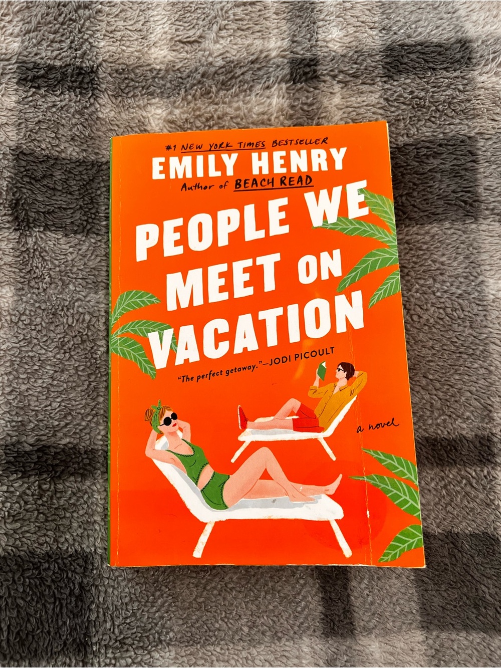 Orange 'People We Meet on Vacation' Paperback